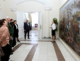 В поселке Каменоломни открылась военно-историческая панорама