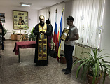 Праздник Святителя Николая отметили в Миллеровском Казачьем Кадетском техникуме