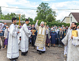 В праздник Вознесения Господня Преосвященнейший епископ Симон совершил Божественную литургию в Вознесенском храме г. Шахты