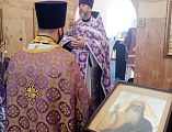 В день памяти Марии Египетской в храме Архистратига Михаила хутора Елкин состоялось соборное служение Багаевского благочиния