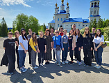 Добровольцы помогли Донскому храму