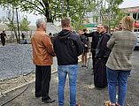 Иерей Димитрий Дяур, в составе Общественного совета города Зверево, обсудил строительство нового парка