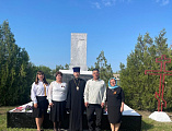 Линейка Памяти в хуторе Усьмане   