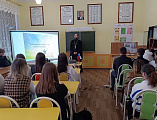 Иерей Олег Брехов провел беседу с учащимися 10-11 классов школы №23 о важности человеческой жизни   