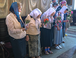 В канун праздника Святой Троицы Преосвященнейший епископ Симон совершил всенощное бдение в Покровском кафедральном соборе г. Шахты