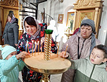 Дети в храме Донской иконы Божией Матери