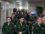 С пастырским визитом иеромонах Николай (Наметышев) провел встречу с военнослужащими 150-мотострелковой дивизии