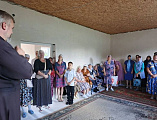 В храме апостола Андрея Первозванного прошло очередное занятие библейской группы 