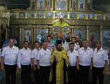 Присяга казаков в Покровском храме города Шахты
