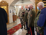 Традиционная встреча с духовником и приведение к присяге казаков станицы Мало- Несветаевской состоялись в храме Донской иконы Богородицы