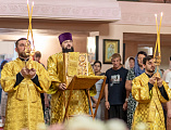 В день престольного праздника Преосвященнейший епископ Симон совершил Божественную литургию в храме святого равноапостольного князя Владимира города Шахты