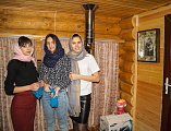 Учащиеся Лиховского техникума железнодорожного транспорта приняли участие в уборке храма апостола Андрея Первозванного