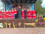Праздник в городском «Казачьем парке» Новошахтинска