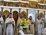 Престольный праздник в храме честь Рождества великого пророка Предтечи и Крестителя Господня Иоанна молитвенно отметили в ст. Боковской