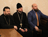 Представители Шахтинской епархии приняли участие во встрече с председателем Отдела по взаимоотношениям Церкви с обществом и средствами массовой информации В.Р. Легойдой