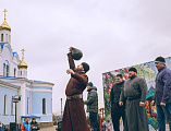 1 января 2020 года, в день памяти святого преподобного Ильи Муромца на Соборной площади г. Шахты прошел День богатыря