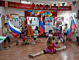 Концерт в День России в основной школе хутора Усьмана