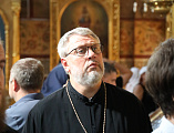 Преосвященнейший епископ Симон возглавил паломничество из Шахтинской епархии в Свято-Троицкую Сергиеву Лавру