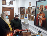 Иеромонах Николай (Наметышев) с пастырским визитом посетил военную часть