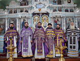 Соборное богослужение духовенства Нижнедонского благочиния состоялось в храме Архистратига Михаила пос. Каменоломни