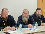 Преосвященнейший епископ Симон провел совещание с духовенством, несущим служение в зоне СВО