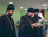 Председатель жюри Преосвященнейший епископ Симон принял участие в подведении итогов VI открытого епархиального фестиваля православной культуры и творчества «Свет Рождества». Итоги фестиваля
