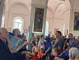 В Шептуховке состоялся обряд посажения на коня