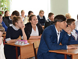 В школе №23 п. Красногорняцкий состоялся открытый урок «Святой благоверный князь Александр Невский – опора земли Русской» 