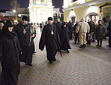Преосвященнейший епископ Симон сопроводил делегацию Кипрской Православной Церкви во главе с Блаженнейшим Архиепископом Новой Юстинианы и всего Кипра Хризостомом II в Покровский ставропигиальный женский монастырь г. Москвы
