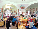 Соборным богослужением приход святого праведного Иоанна Кронштадтского города Шахты традиционно отметил престольный праздник