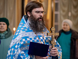 Божественная литургия в Покровском кафедральном соборе в праздник в честь образа Божией Матери «Утоли моя печали»