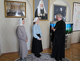 Епископ Симон встретился с юной исследовательницей — лауреатом конкурса историко-церковного краеведения