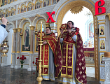 В Державном храме г. Донецка состоялось соборное богослужение духовенства Донецкого округа