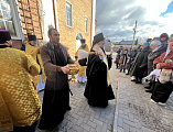 В престольный праздник Преосвященнейший епископ Симон совершил Литургию в храме святого апостола Андрея Первозванного города Миллерово