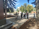 Священник принял участие в митинге памяти дважды Героя Советского Союза Александра Ефимова