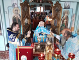 В храме Вознесения Господня соборным богослужением отметили праздник в честь Иверской иконы Божией Матери