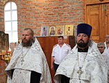 Преосвященнейший епископ Симон с архипастырским визитом посетил храм святителя Николая слободы Кашары