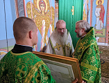 Преосвященнейший епископ Симон принял участие в торжествах по случаю дня памяти преподобной Арсении (Себряковой) в Спасо-Преображенском монастыре в городе Серафимовиче Волгоградской области