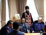Благочинный приходов Нижнедонского округа принял участие в Совете атаманов Нижнедонского юрта