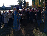 Престольный праздник Покрова Богородицы отметил храм Пресвятой Троицы с приделом в честь Богоматери в с. Маньково