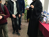 Рождественский визит иеромонаха Димитрия (Яроцкого) в казачий техникум