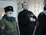Благословение новобранцев осенней призывной компании