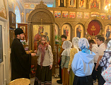 Духовно-нравственная беседа священника с учениками 