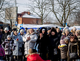 На Соборной площади города Шахты прошли народные гуляния, посвященные Масленице