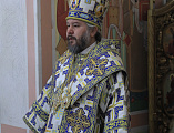В день престольного праздника Преосвященнейший епископ Симон совершил Божественную литургию в храме Донской иконы Божией Матери г. Новошахтинска