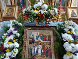 Праздник Покрова Пресвятой Богородицы в казачьем храме в честь Донской иконы Божией Матери