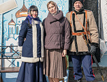 В прощеное воскресенье на Соборной площади города Шахты состоялись народные гуляния, посвященные Масленице