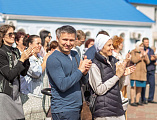 Праздничное мероприятие ко дню памяти святых Петра и Февронии Муромских состоялось на Соборной площади