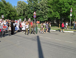 В 74-ю годовщину празднования Дня Победы в Октябрьском районе прошли торжественные мероприятия, посвященные Дню Победы