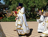 Престольный праздник в храме честь Рождества великого пророка Предтечи и Крестителя Господня Иоанна молитвенно отметили в ст. Боковской